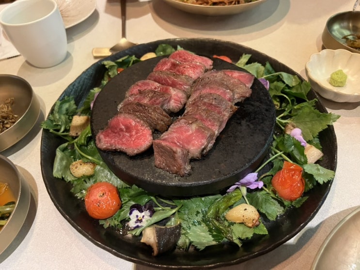  강남 한정식 코스요리 동화고옥 선릉점 가족모임 식사 후기