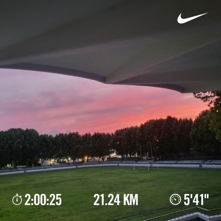 매일 10km 러닝 챌린지 1280일 차