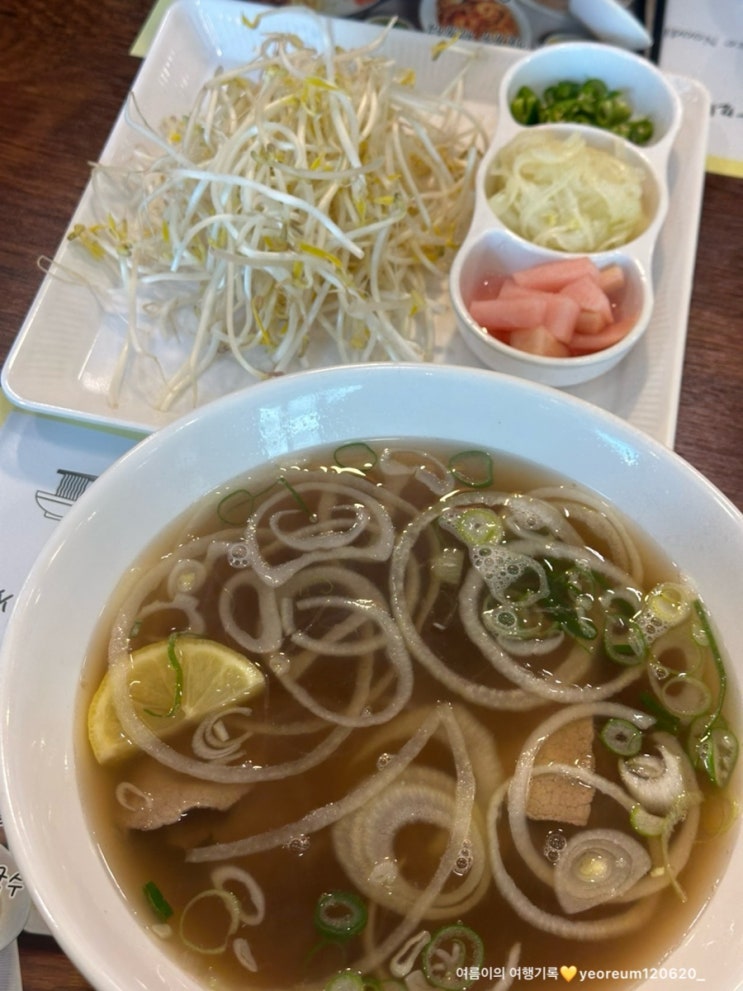  [경기 평택] 송탄 맛집 베트남 쌀국수 호아마이 본점 내돈내산 이용후기