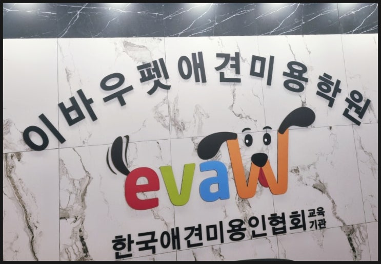  이바우펫 애견미용학원 자격증 취득이 평균 6개월인 이유