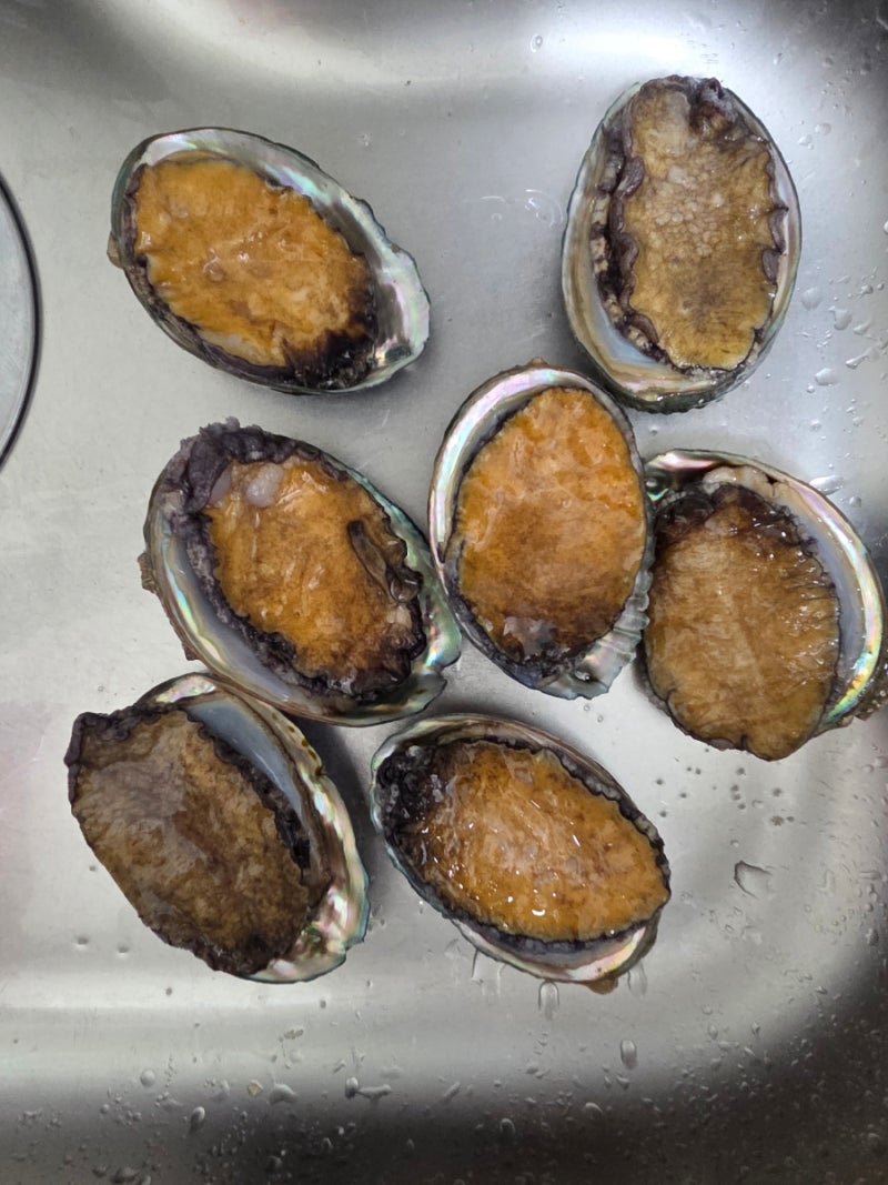 전복 손질법/ 전복 깨끗이 씻고 이빨 제거, 내장 손질법, 전복죽 맛있게 만들기, 전복죽 레시....