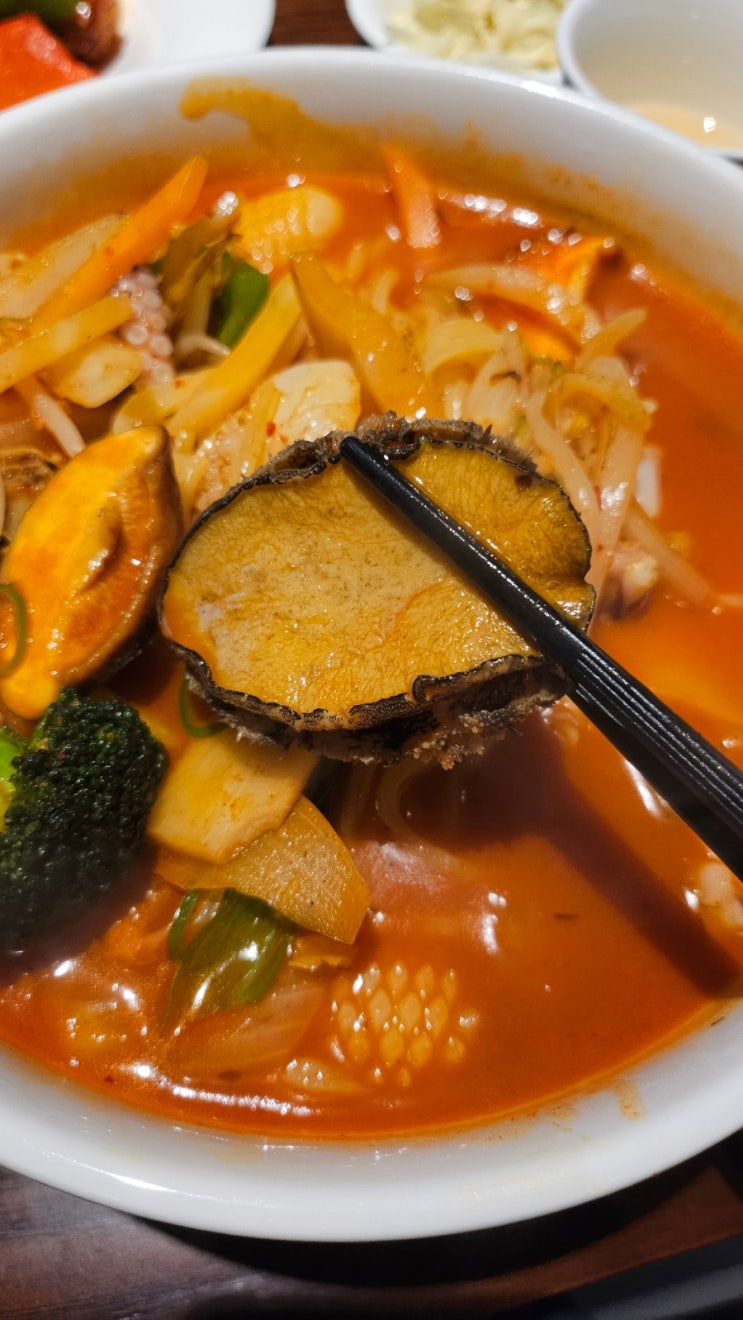  1동탄맛집 래래향 전복가득 짬뽕 먹었어요