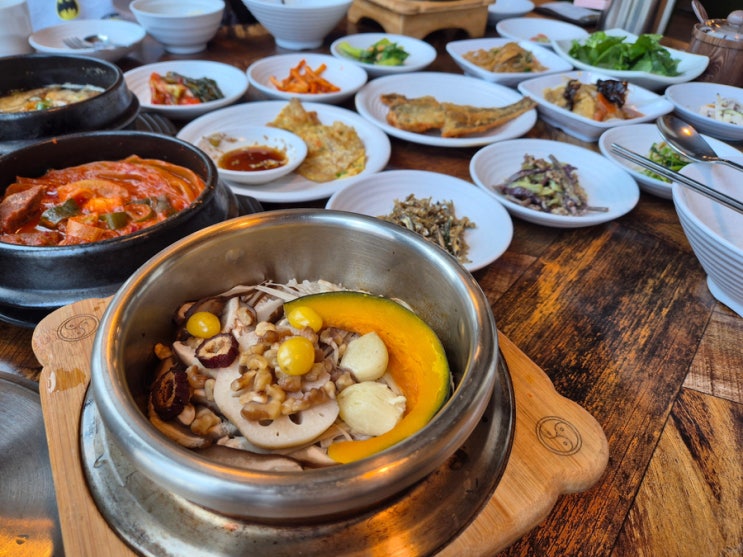  수지 동천동 한정식 맛집 동천가 영양 솥밥 추천