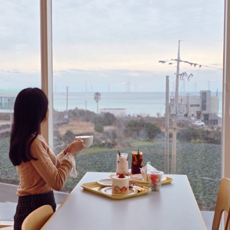  제주 애월 카페 타임센트 곽지해수욕장 근처 신상 제주도 카페