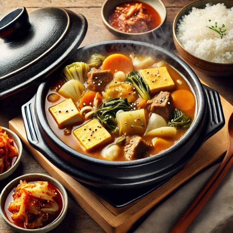  "집에서 깊고 구수한 된장찌개 끓이는 법 – 맛있게 끓이는 황금 레시피 공개!"