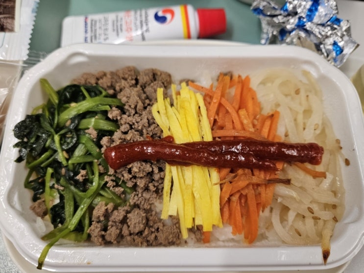  태국 입국 대한항공 기내식 후기