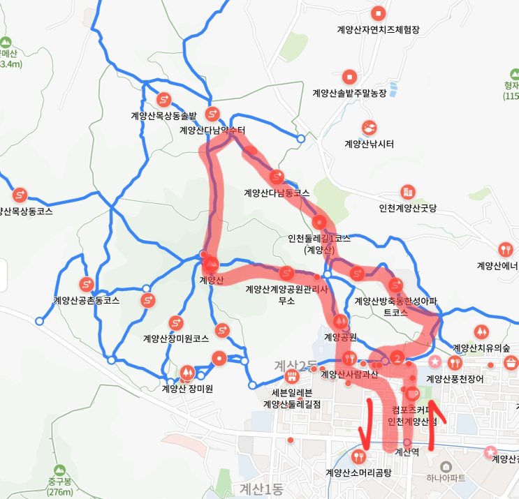 인천 계양산 ️ 둘레길에서 정상까지 등산코스 등산초보도 가능 인천 계양산 ️ 둘레길에서 정상까지 등산코스 등산초보도 가능