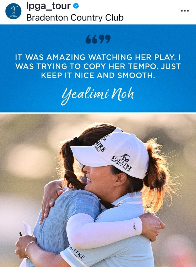 <b>고진영</b>, LPGA 파운더스컵 <b>준우승</b>..<b>노예림</b> 생애 첫 <b>우승</b>