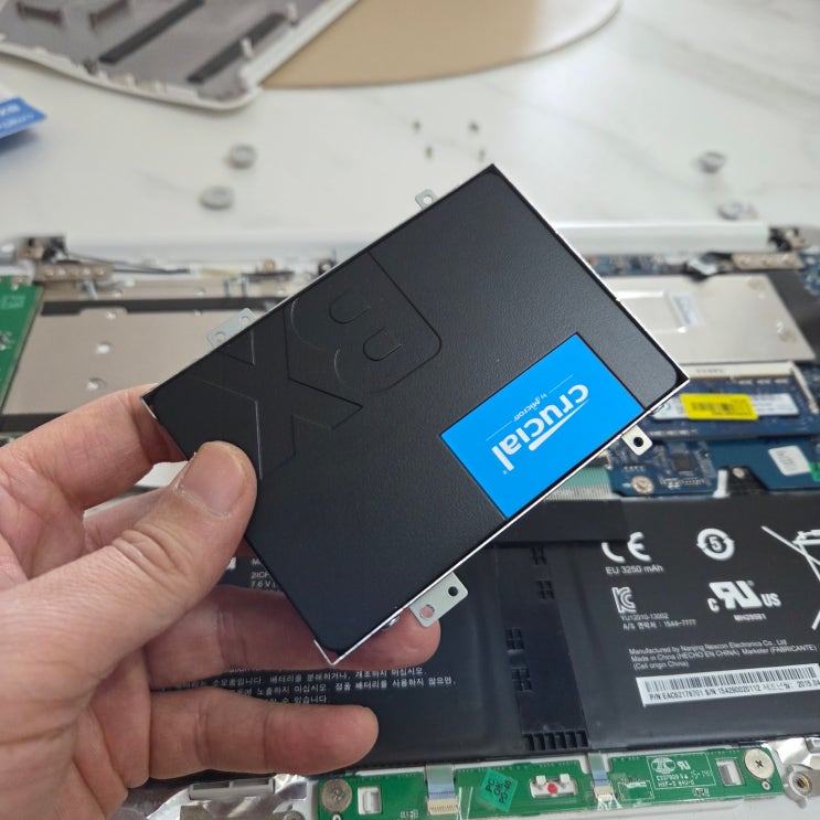 인천 계양구 계산동 컴퓨터수리 엘지 노트북 SSD 설치 당일 출장AS 해결