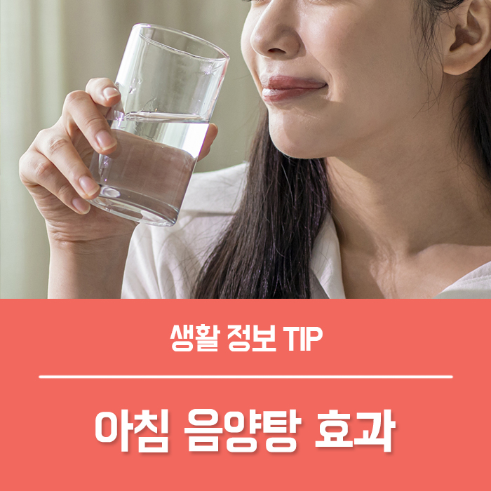  아침 음양탕 효과 TOP4, 음양탕 만드는법!