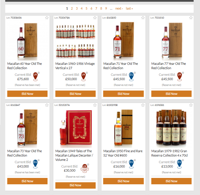 위스키 옥셔니어로 위스키 구매하기 (whisky auctioneer)