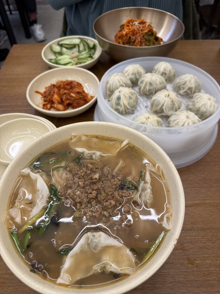  [명동교자] 명동 칼국수 교자 맛집 신관명동역점 내돈내산 후기 주차정보