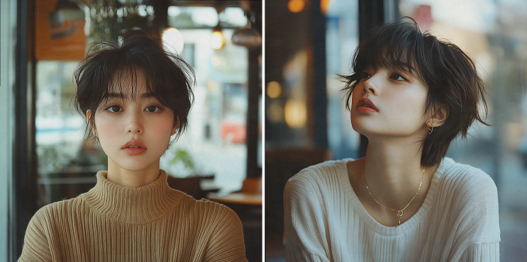  새로운 스타일로 자신감을 되찾은 오무선미용실 대백프라자점