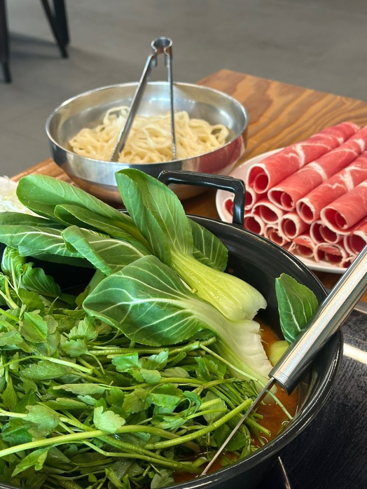  [대화] 맛있는 등촌식 샤브샤브 먹으러 형제버섯샤브칼국수