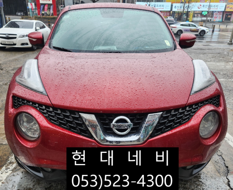 대구 닛산 쥬크 AVN 네비게이션 화면백화불량 전원불량 수리