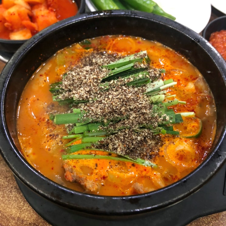  송도 순대국밥 맛집 용가마순대 재방문 순대국 포장도 또 함