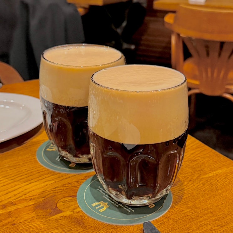  체코 프라하 맥주 맛집, 브레도브스키 드부르 레스토랑(Bredovský Dvůr), 꼴레뇨, 굴라쉬