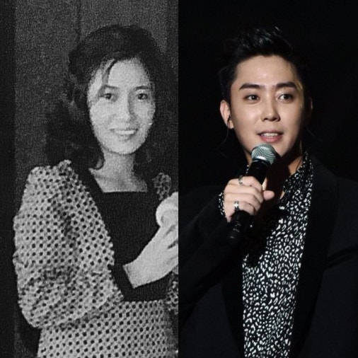츤데레 은지원 리즈 어린시절 엄마닮았네