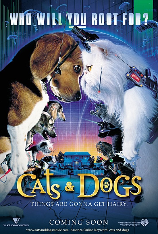  영화 캣츠 앤 독스  (Cats & Dogs 2001)