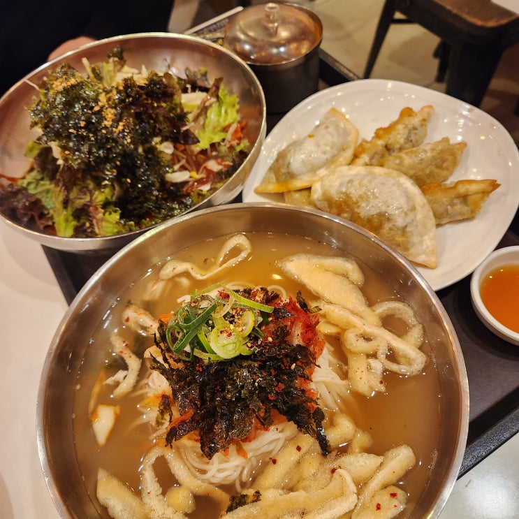  망원시장 맛집 간편하게 먹기 좋은 국수가 맛있는 '망원식당'