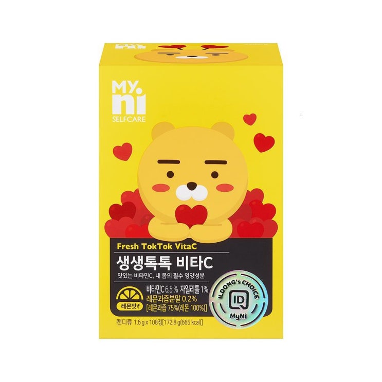  마이니 생생톡톡 비타C 리뷰: 108정으로 건강한 하루 시작