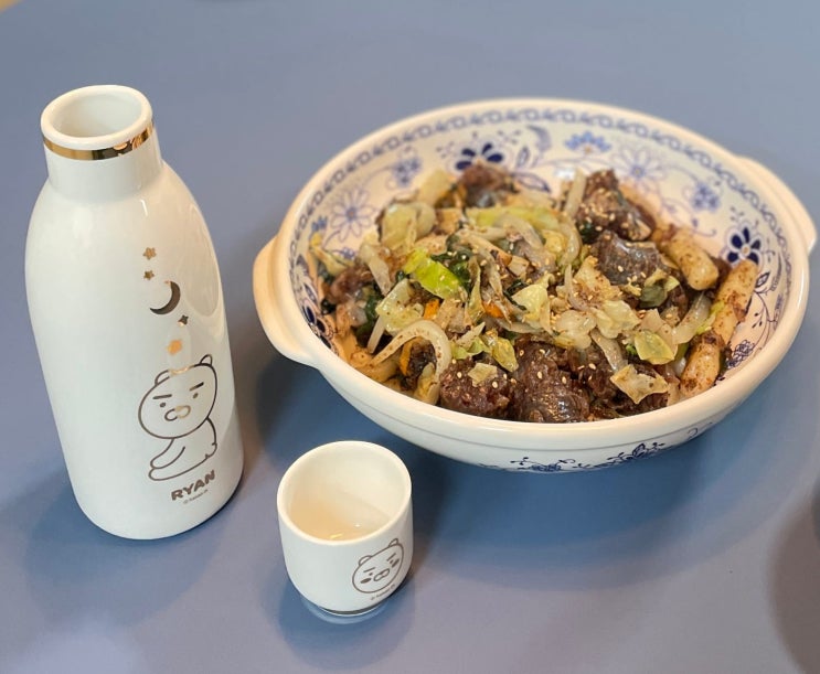  백순대볶음 밀키트 푸딩프렙으로 즐기는 신림동의 맛