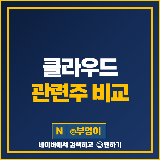 클라우드 관련주 안랩 한글과컴퓨터 네이버 다우기술 주가 더존비즈온 주식 클라우드 관련주 안랩 한글과컴퓨터 네이버 다우기술 주가 더존비즈온 주식