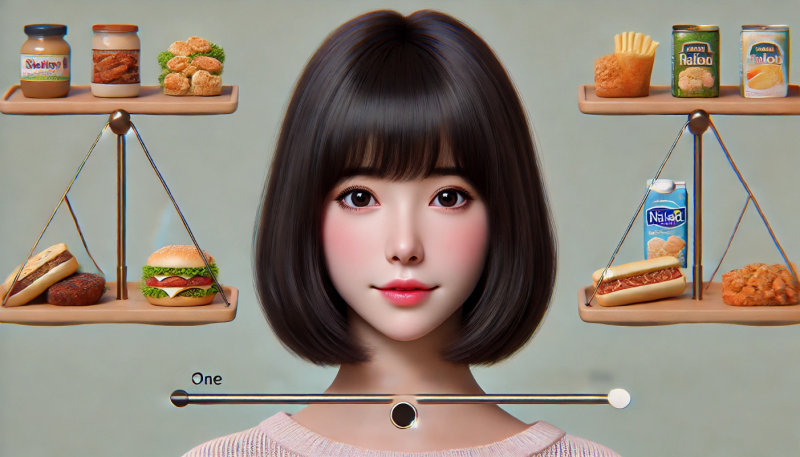 食べ物バランスゲームの質問とLE SSERAFIMの選択：パンに味噌チゲを選んだサクラ