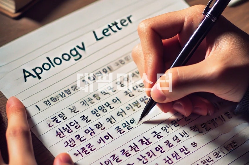 마음의 변화를 가져오는 반성문 작성의 중요성 관련 사진
