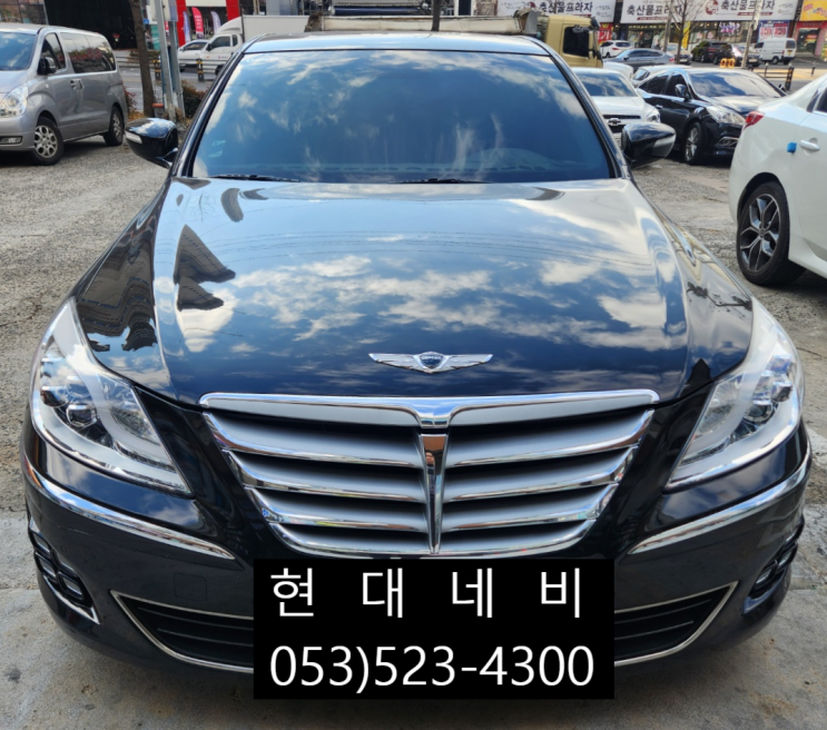  대구 제네시스BH AVN 순정네비게이션 화면먹통 화면출력불량 블랙아웃불량 수리
