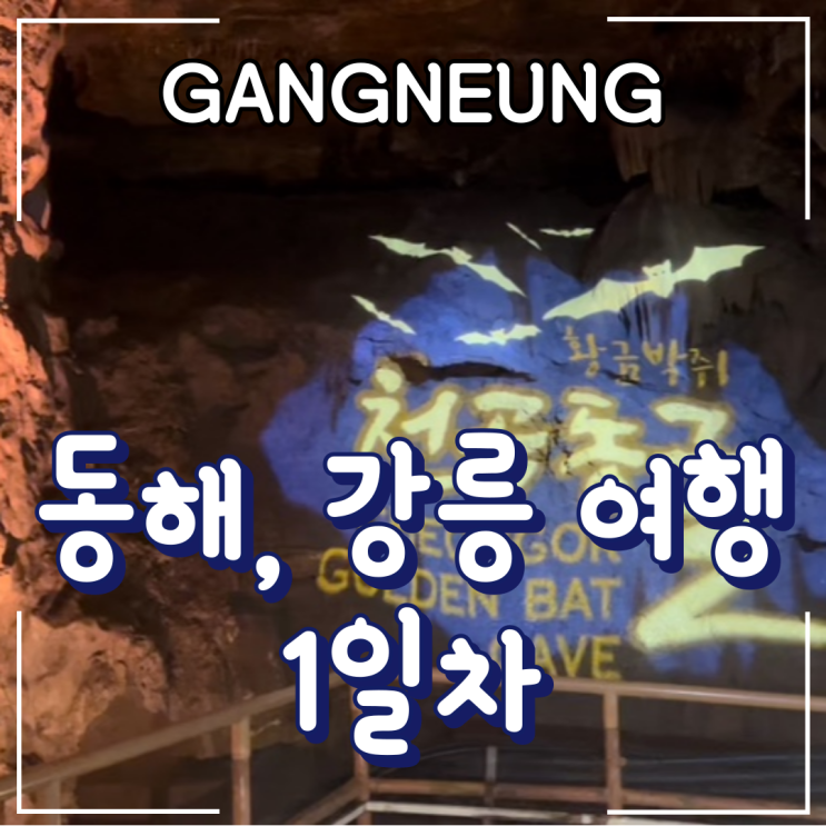  동해, 강릉, 경주ㅣ1일차_이색 데이트 “천곡황금박쥐동굴, 어달해변포차”