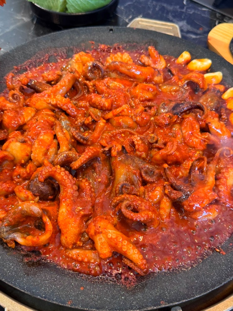  웨이브파크 근처 거북섬 쭈꾸미 맛집 834쭈꾸미 거북섬점