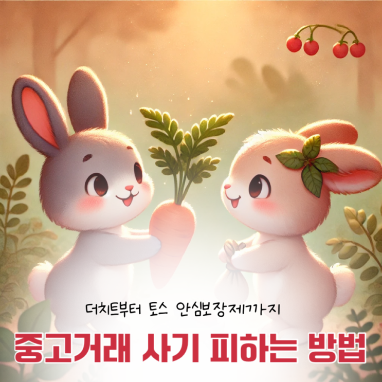  중고거래 사기 피하는 방법 | 더치트 & 토스 안심보장제 활용하기