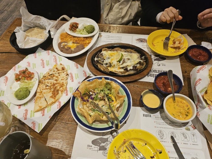  하남 스타필드 온더보더 세트메뉴도 제휴할인이 되는 가심비 멕시코요리 식당