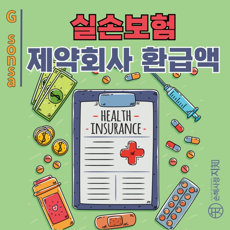  실손보험, 제약회사 환급액? 보험금이 예상보다 적게 나오는 이유! - [판례, BoDa]