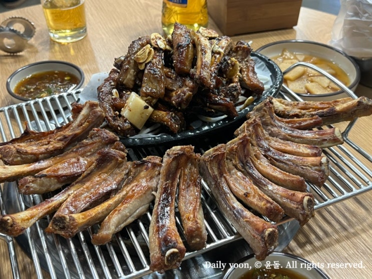  수원 성대역 맛집 '예감쪽갈비' 반반쪽갈비 후기