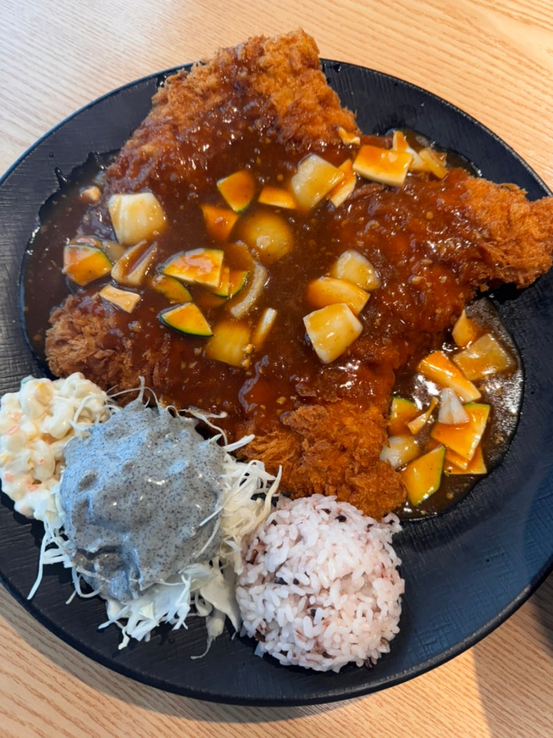 오송 뚱보아저씨 수제돈까스 뚱보돈까스랑 물비빔국수 내돈내산