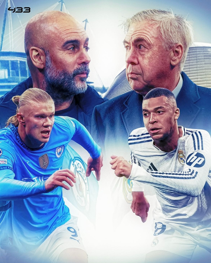 UCL에서 음란대전 성사, <b>맨시티</b> vs <b>레알</b>마드리드 <b>챔스 16강</b>... 