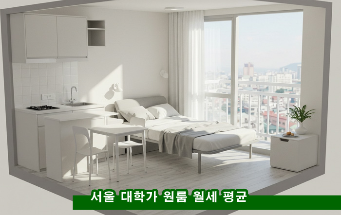  서울 대학가 원룸 평균 월세 가장 비싼 곳 관리비 등록금 이화여대 연세대 서강대 신촌