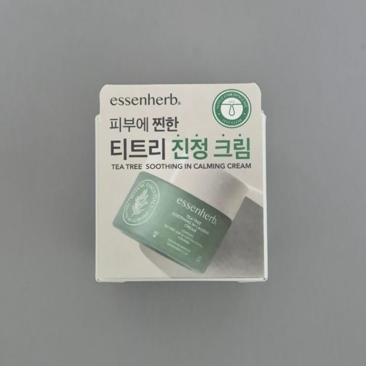  올리브영 에센허브 티트리 수딩 인 카밍 크림