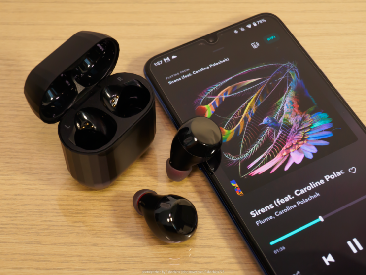  블루콤 데시벨 T100 ANC 측정치 (Bluecom Decibel T100 ANC)