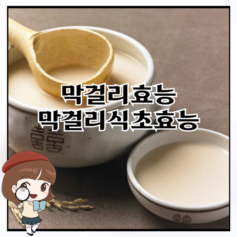 막걸리효능, 막걸리식초효능 알아봅시다