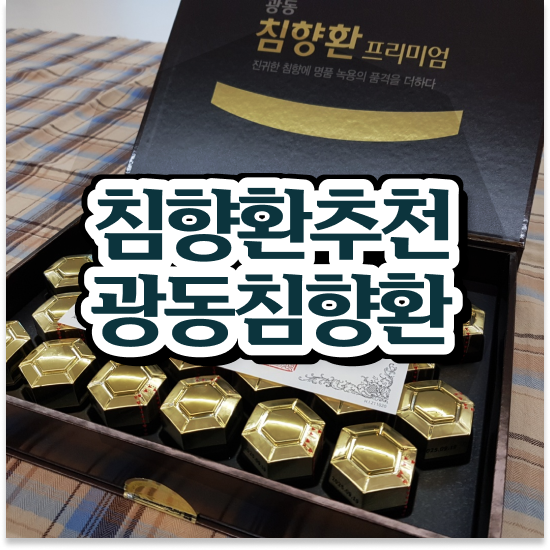  침향환 성분 면역력 침향환 올인원영양제