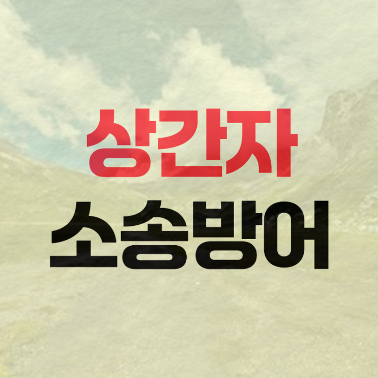  상간녀소송방어 피고가 되었다면