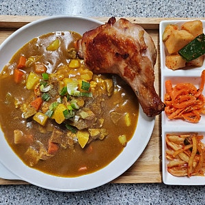 [에스비] 골든카레 아주매운맛 & 매운맛 1L카레 만들기