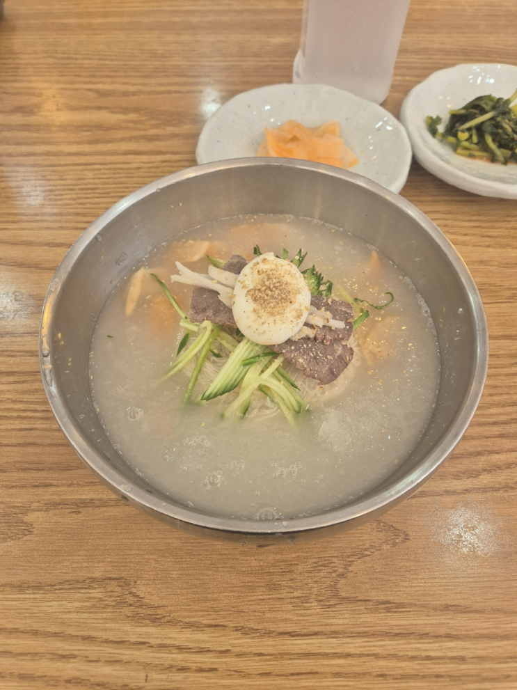  [송파구 문정동] 정성면옥 (가느다랗고 하얀 면빨을 뽐내는 함흥냉면)