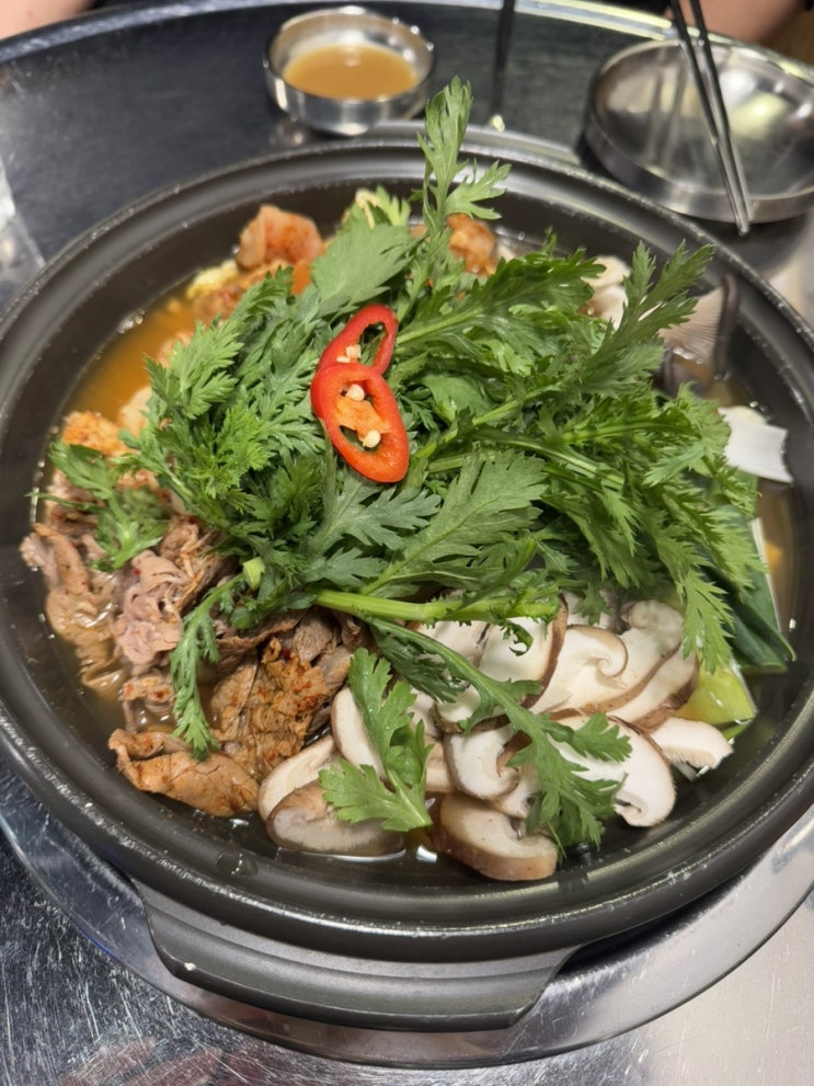  사당역 술집 곱창전골 맛집 정성곱창전골 내돈내산 후기