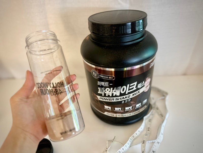 김종국 프로틴 단백질보충제 추천 | 퍼펙트 파워쉐이크 초코맛 후기
