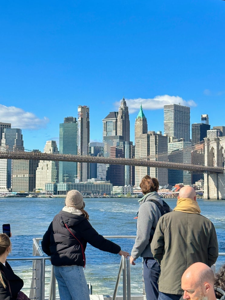  뉴욕 자유여행｜브루클린 덤보에서 NYC Ferry 페리 타는 방법 (트레블월렛 카드)