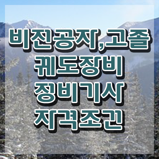  궤도장비정비기사 궤도장비정비기사 자격요건 독학으로 빠르게 준비한 비법